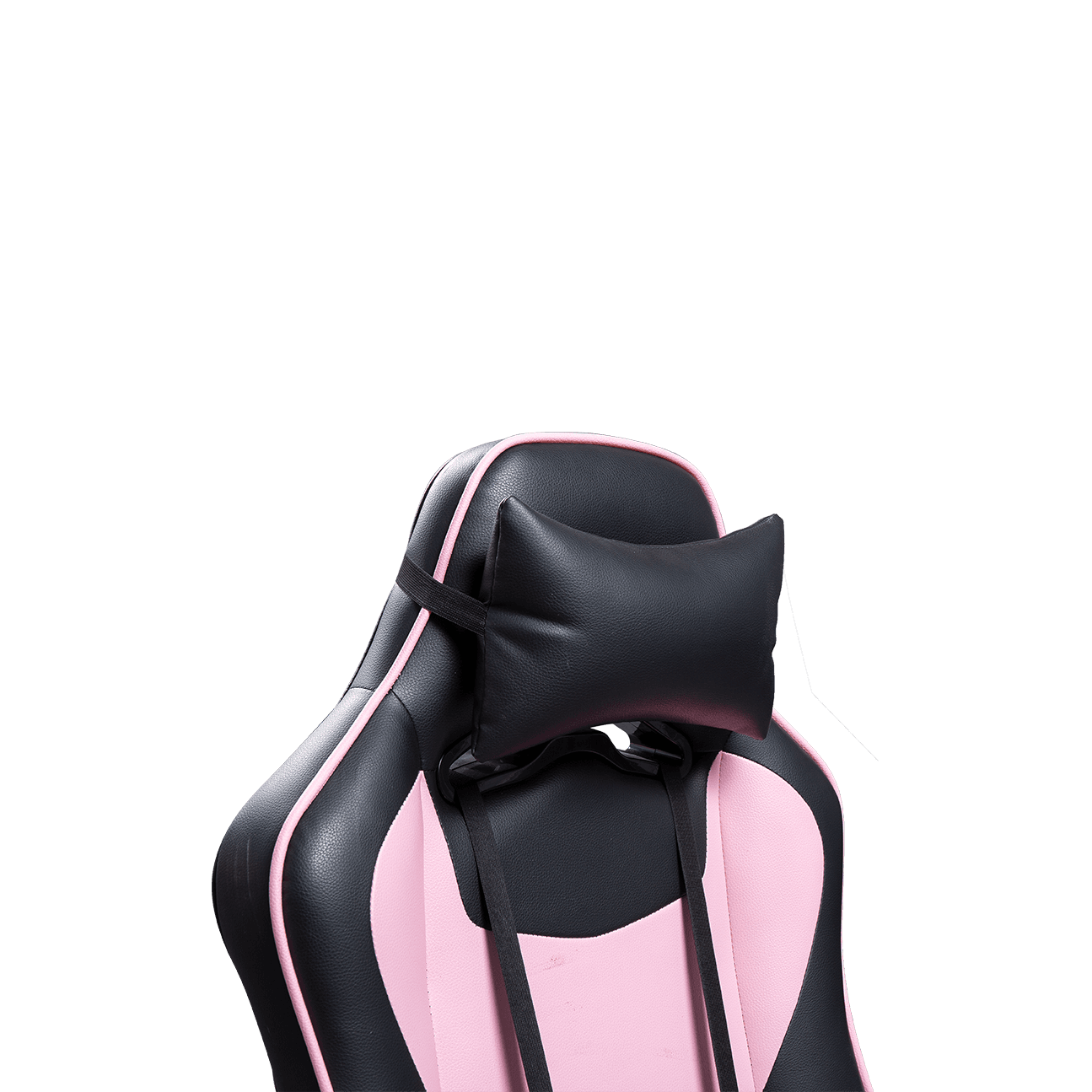 Black Pink Synthetic Leather Women Liberi Computer Cathedra Novifacta Altitudo Backrest Pellentesque Cathedra details