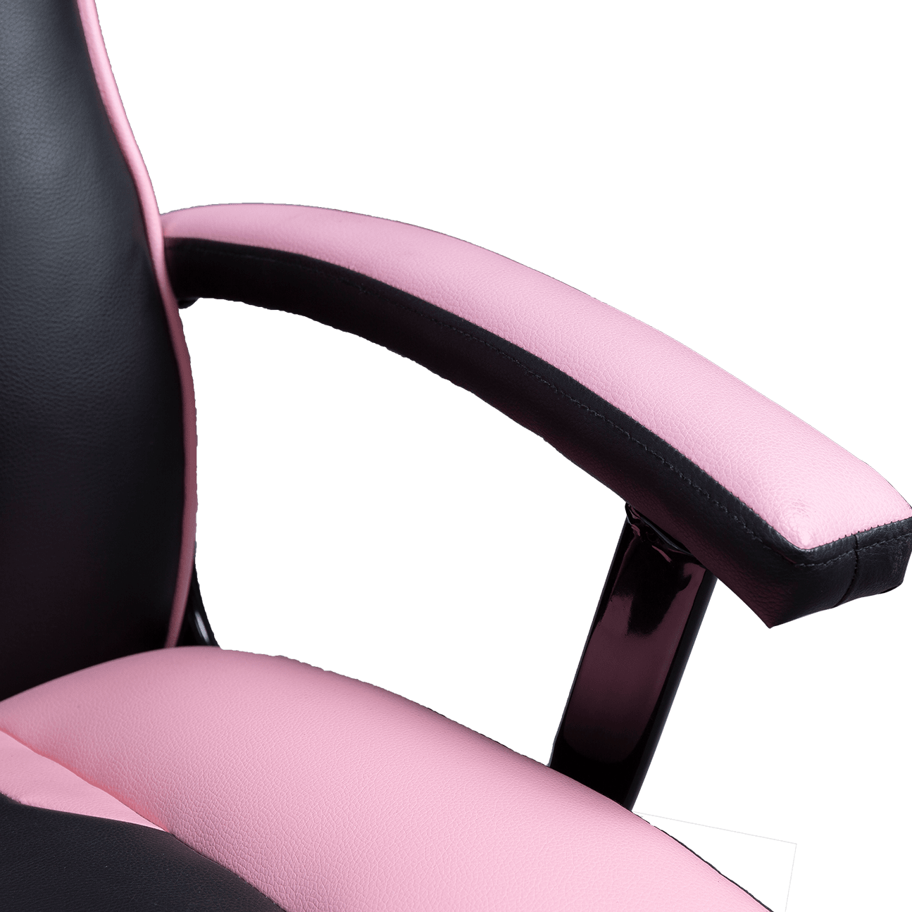 Black Pink Synthetic Leather Women Liberi Computer Cathedra Novifacta Altitudo Backrest Pellentesque Cathedra details