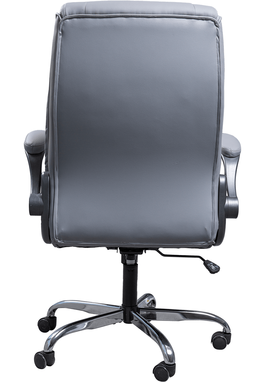 Luxuria Executive Cathedra Grey Leather Executive Cathedra Swivel Adjustable Altitudo Ergonomic Officium Cathedra Estna details