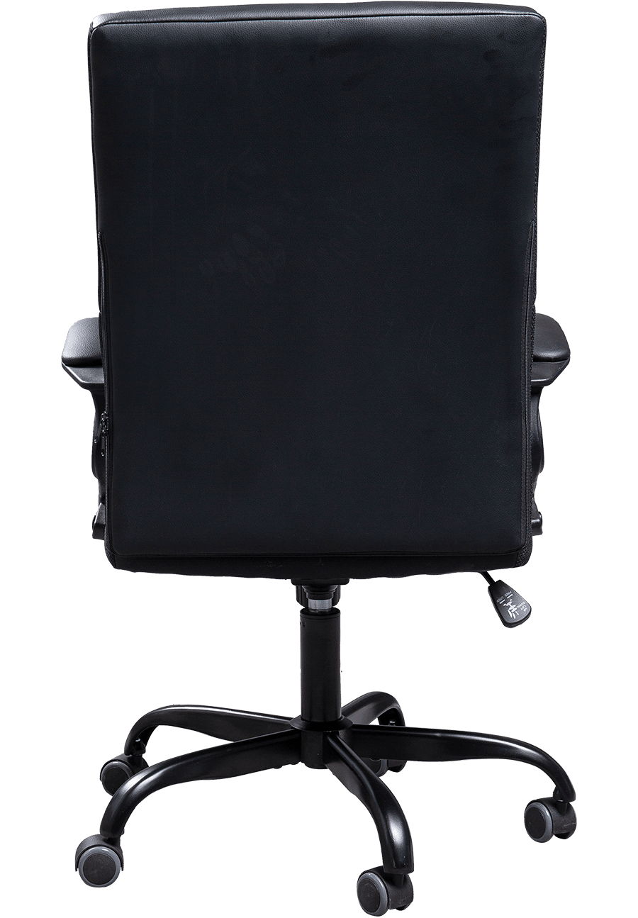 Horizontal Stripe Custom Oem Black Soft PU Leather Office Cathedra For Meeting Room Office details