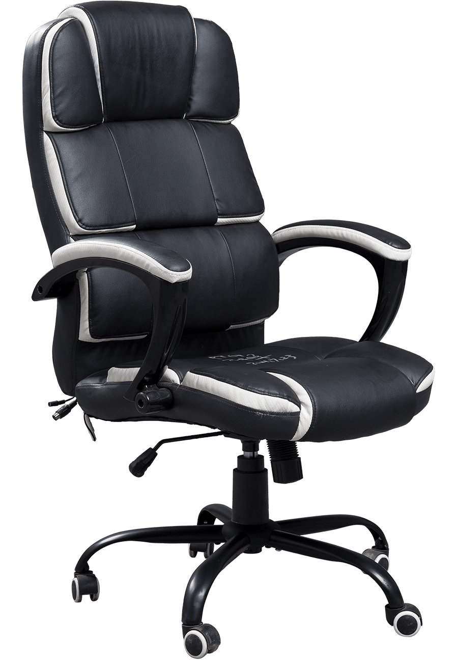 YUHUI Height Adjustable Black Iron Castor Swivel Office Cathedra Computer Pu Estne Swivel Office Cathedra details