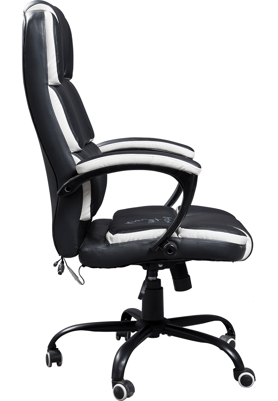 YUHUI Height Adjustable Black Iron Castor Swivel Office Cathedra Computer Pu Estne Swivel Office Cathedra details